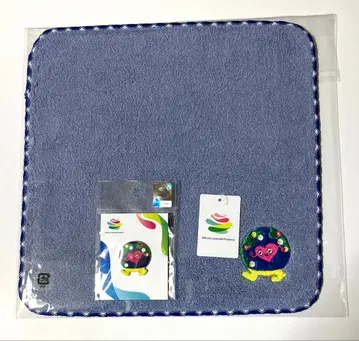 EXPO2027 국제원예박람회 툰크툰크 미니 타월 핀 배지