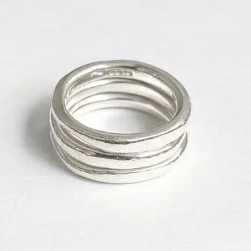 영국 2003년 올드 그루브드 링 실버 925 10호