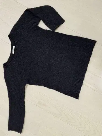 JOURNAL STANDARD relume 다크 그레이 7부 소매 니트