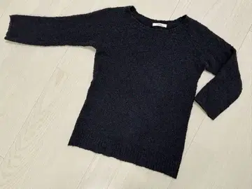 JOURNAL STANDARD relume 다크 그레이 7부 소매 니트