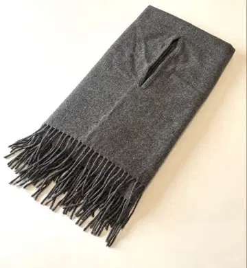 무인양품 그레이 프린지 숄 대형