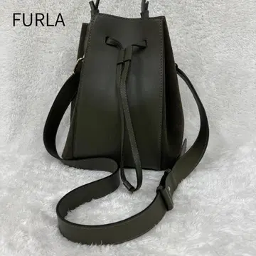 [ 새상품급 ] FURLA 훌라 숄더백 여성용 올리브 그린