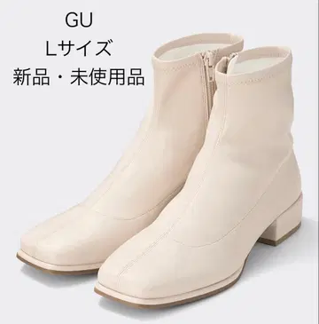 [ 새상품 미사용품 ] GU 울트라 스트레치 로우힐 부츠 L 사이즈