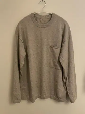 크렙스큐어 crepuscule 포켓 니트 L/S 니트