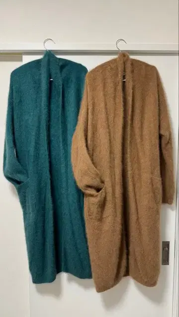 롱 가디건 2색 세트