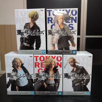 도쿄 리벤저스 프라이스 피규어 5종 세트