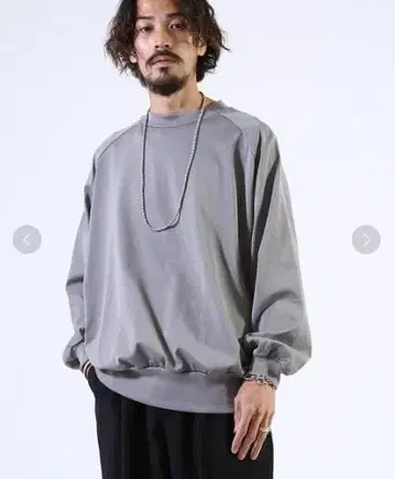 marka 마르카 CREW NECK L/S 루즈 크루 긴팔 니트 1