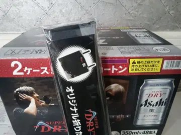 [ 덤 외부 박스 ] 아사히 슈퍼 드라이 B'z 콜라보 이온 한정판 쿠션