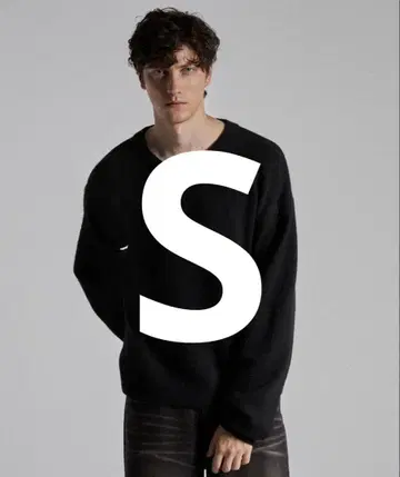 Basic Knit PO / 베이직 니트 풀오버 블랙