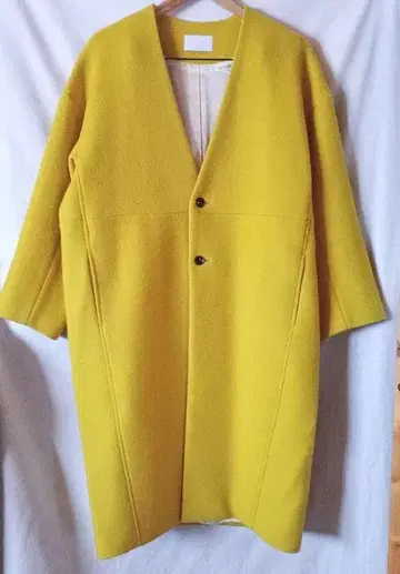 JET NEWYORK 제트 뉴욕 울 혼방 롱 코트