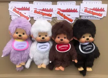 특가 택 포함 새상품 인기 컬러 봉제 인형 키링 4개 세트!