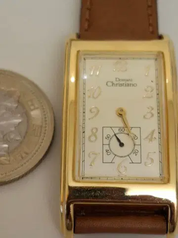 Domeni Christiano 빈티지 손목시계 골드