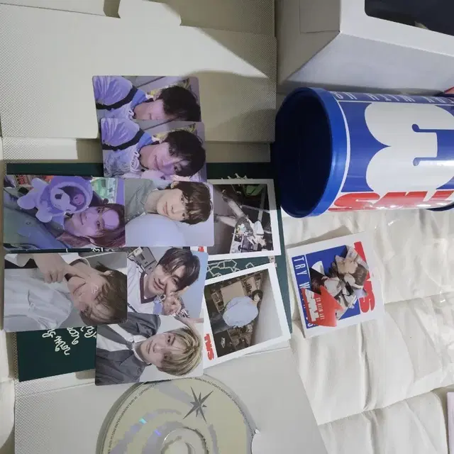 일괄 투어스 앨범 포카 영재 지훈 한진