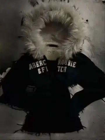 헤이세이 갸루 퍼 후드티 Y2K 그런지