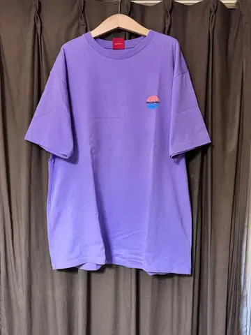 Paragraph 보라색 빅 실루엣 T셔츠