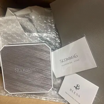 SCOMMAG 실버 체인 팔찌