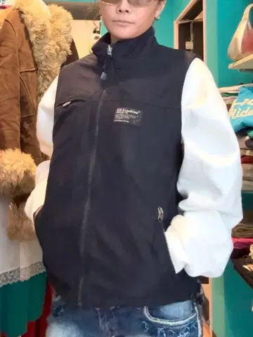 U.S. Expedition 네이비 리버서블 베스트