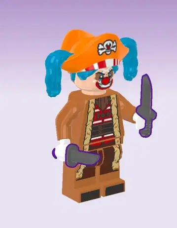 [ 새상품 미조립 ] 레고 배기 미니 피규어 75637 원피스