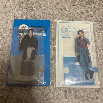 Johnny's ISLAND STORE 메구로 렌 아크릴 스탠드 2세트