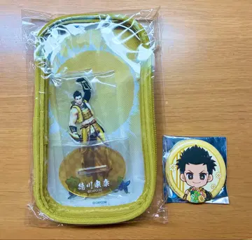 도쿠가와 이에야스 파우치 포함 아크릴 스탠드 캡 복권 전국 BASARA