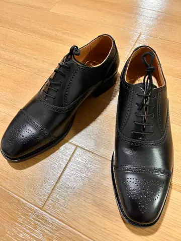 미사용 하자품 스코치 그레인 세미 브로그 SP-0108 24.5EEE