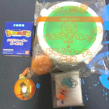 드래곤볼펜 & 드래곤 레이더 케이스 기타 손오공 스트랩 덤