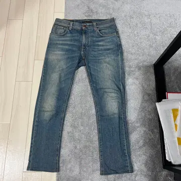 Nudie Jeans Co. 스트레이트 레그 데님 30/32