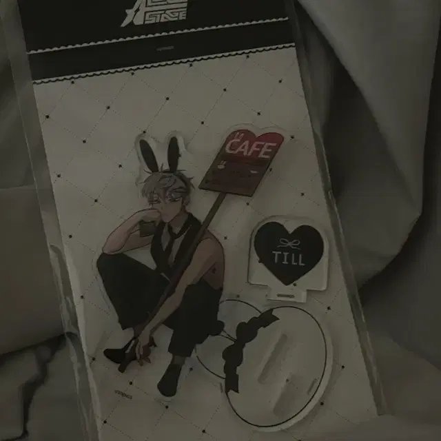 에이스테 틸 아크릴 스탠드 바니스테