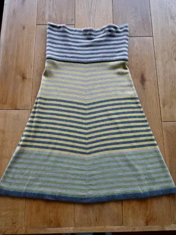 HEMISPHERES 니트 플레어 스커트 (40)