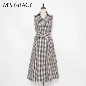 새상품급 M'S GRACY 셔츠 원피스 모노톤 사이즈 40*HD1332