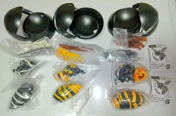 반다이 생물대도감 말벌 3종 세트