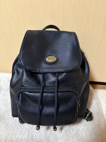 Tostalgic closing 미니 레더 백팩