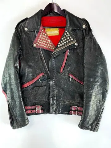 MASCOT 마스코트 펑크 찡 장식 재킷 커스텀 롱 재킷