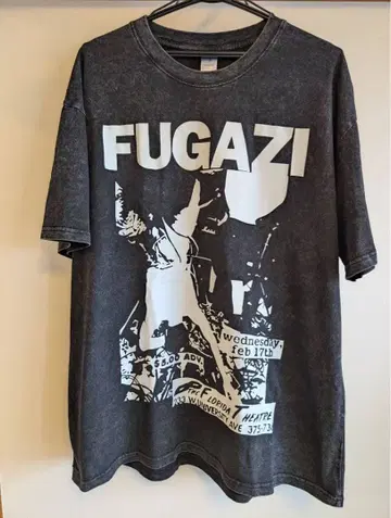 후가시 FUGAZI T셔츠