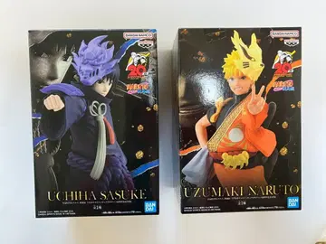 NARUTO 20주년 기념 의상 우즈마키 나루토 우치하 사스케 피규