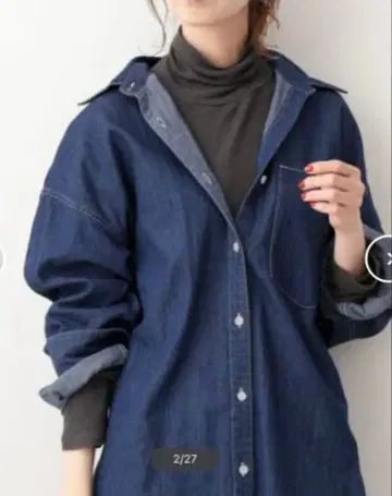 이에나 워셔블 실크 터틀넥 풀오버 택 포함 새상품