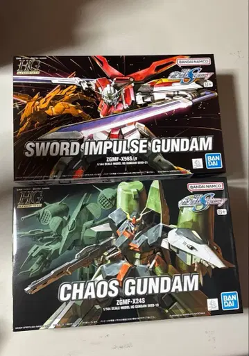 HG 소드 임펄스 건담 HG 카오스 건담