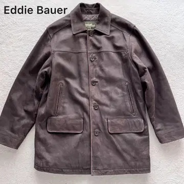 Eddie Bauer 에디 바우어 가죽 카 코트 빈티지
