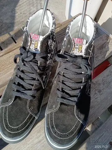 새상품 VANS BEAMS x DISNEY 하이컷 농구화 스니커즈