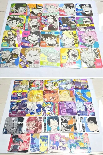 나의 히어로 아카데미아 원화전 아트 코스터 전종 세트 구매 특전 포함