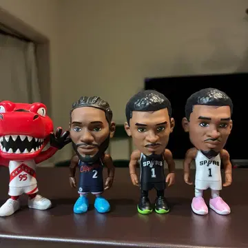농구 피규어 4체 세트