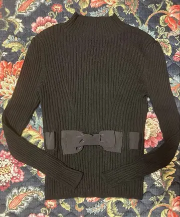 엠즈 그레이시 리본 니트 스웨터 38