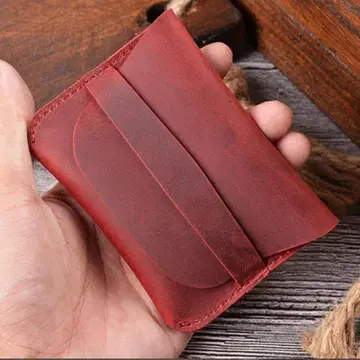 가죽 레드카드 케이스