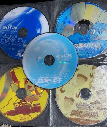 포켓몬 영화 DVD 세트