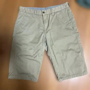 베이지 숏팬츠 허리 85