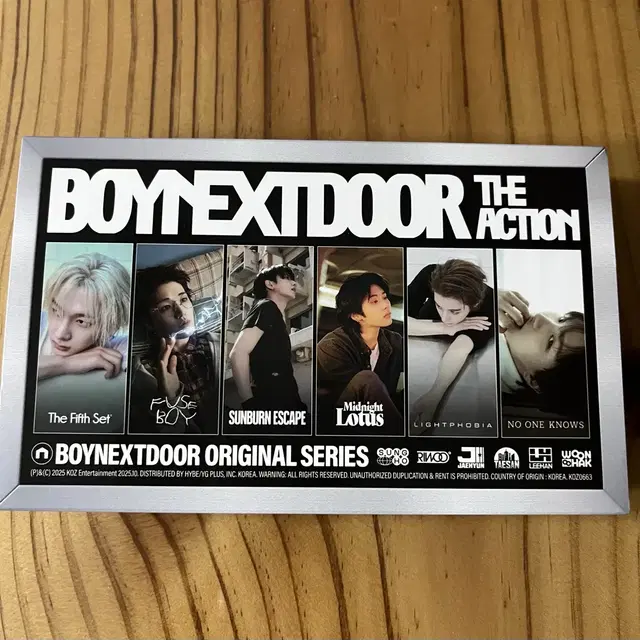 급처!! 보넥도 디액션 프레임 버전 앨범