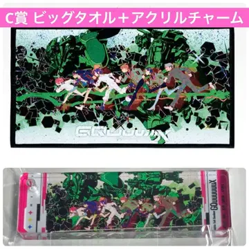 제일복권 건담 지크 액스 빅 타월 아크릴 참