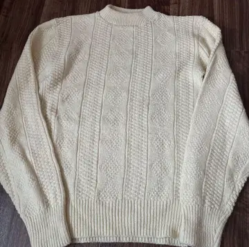 빈티지 빈티지 80s 90s 피셔맨 니트 스웨터