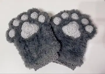 고양이 고양이 암워머 그레이