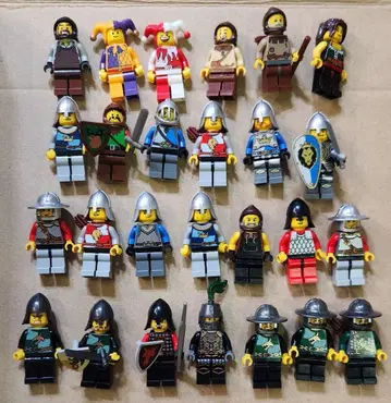 레어!! LEGO 미니 피규어 성 시리즈 세트 71